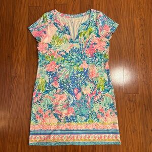 Lilly Pulitzer Sophiletta Dress Womens XL Tropical Multicolored